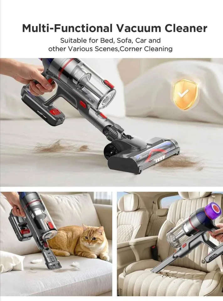 ✨ MQDEX Cordless Vacuum Cleaner TV106S 💜 image indicator(4)