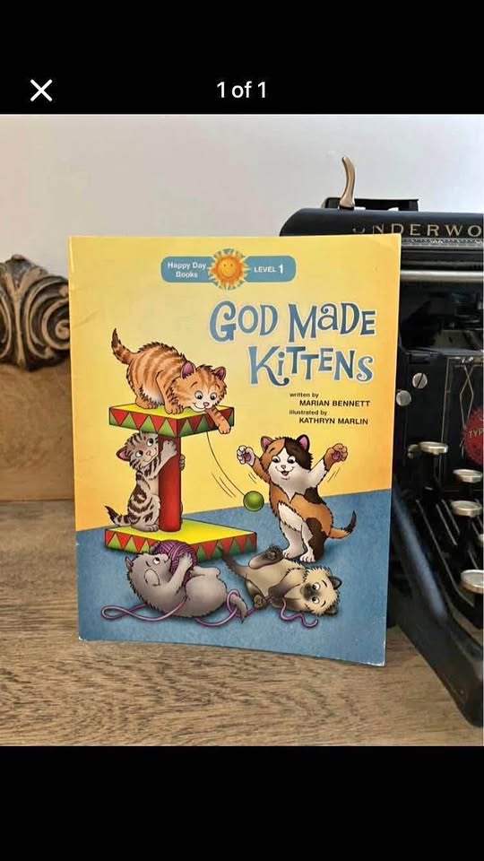 God Made Kittens Paperback Marian Bennett