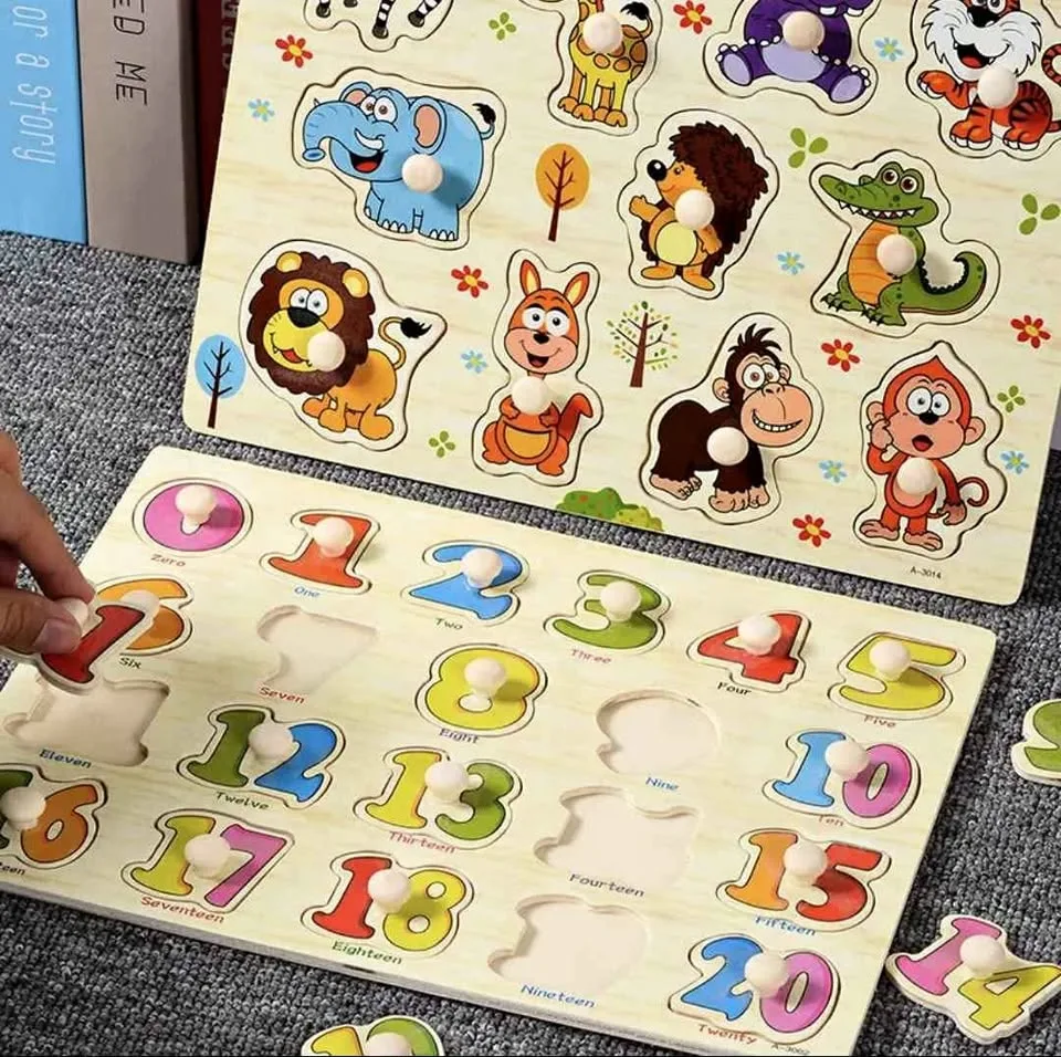 Montessori Wooden Puzzle