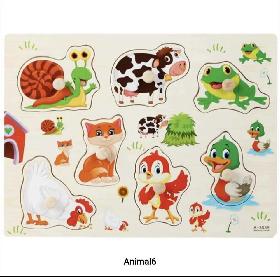 Montessori Wooden Puzzle image indicator(3)