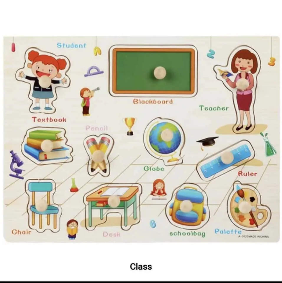 Montessori Wooden Puzzle image indicator(7)