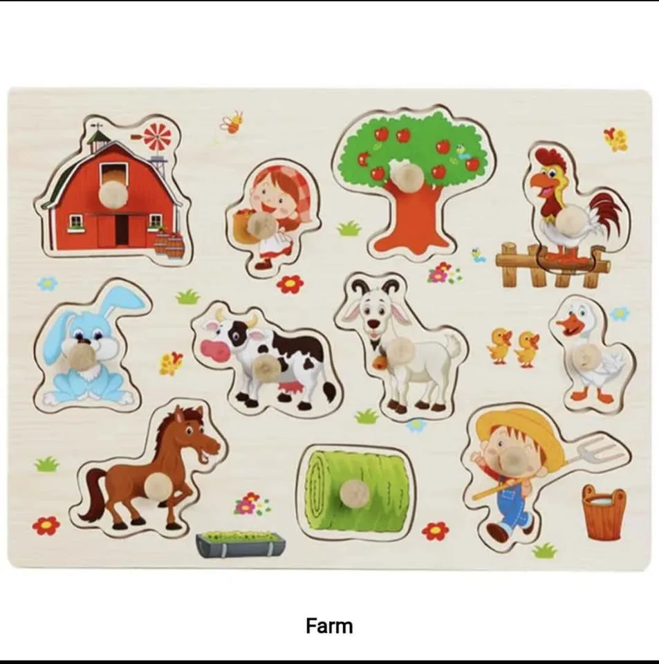 Montessori Wooden Puzzle image indicator(8)