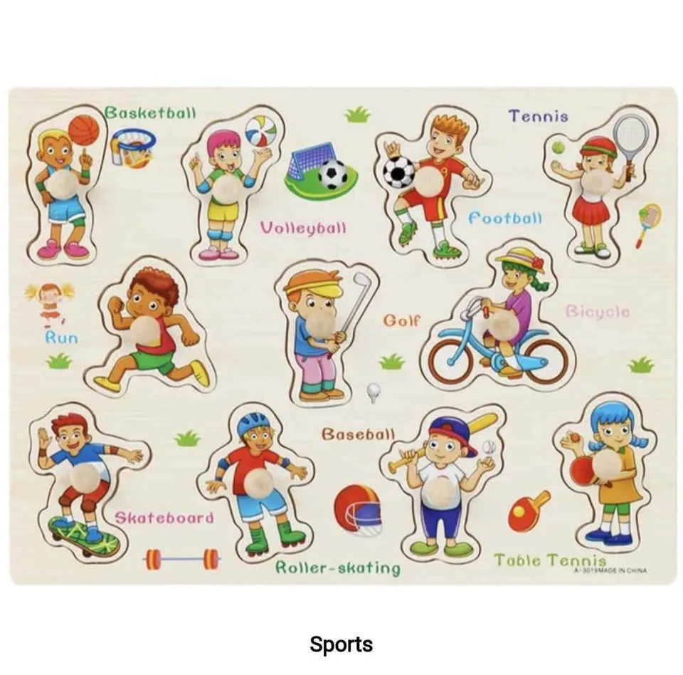 Montessori Wooden Puzzle image indicator(9)