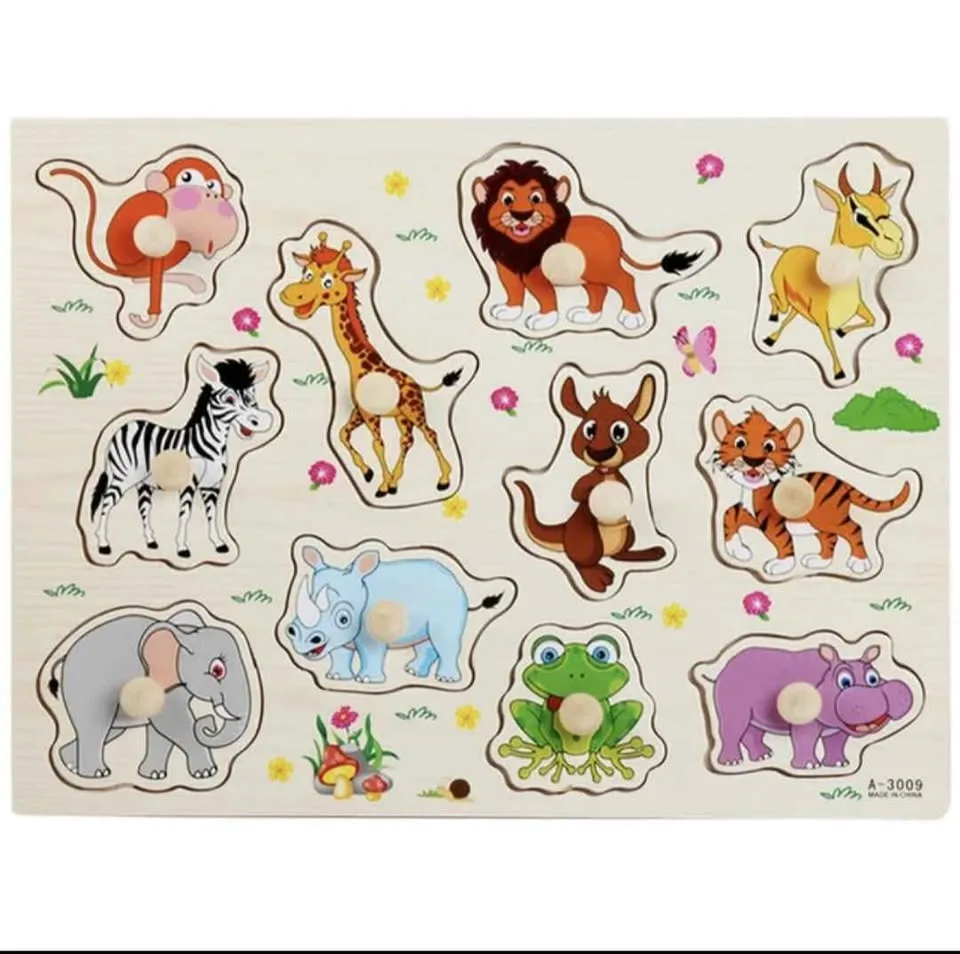 Montessori Wooden Puzzle image indicator(10)