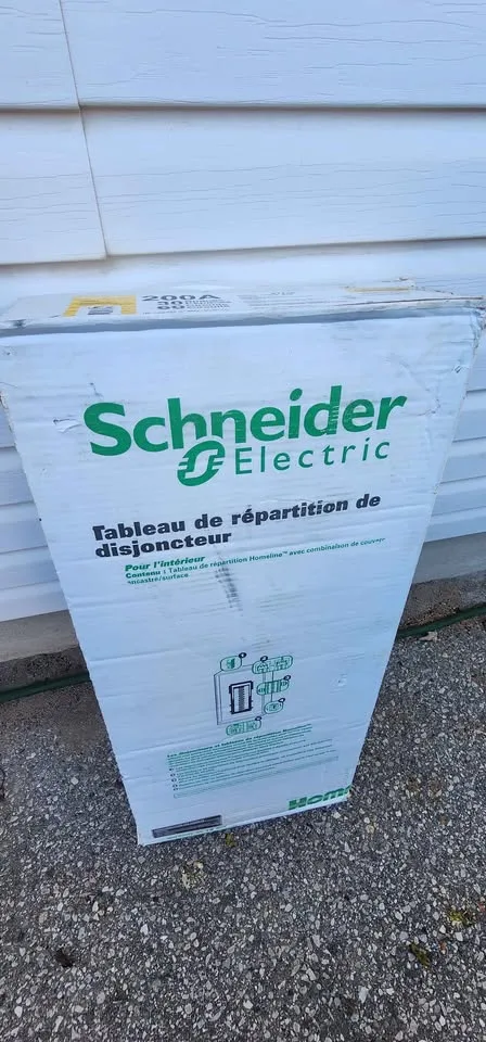 Schneider load centre panel 200A new image indicator(2)