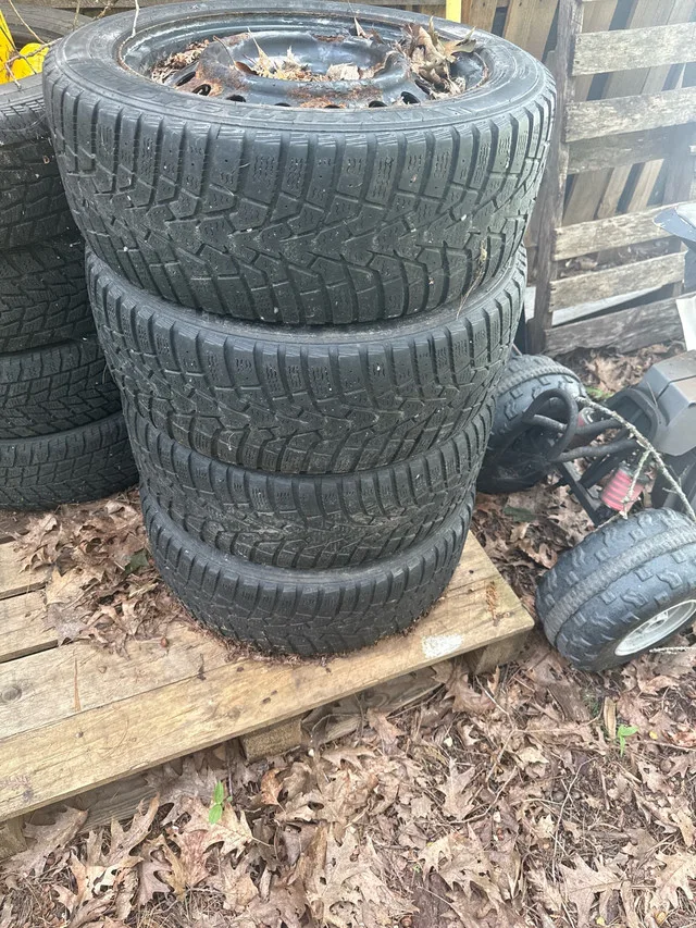 Arctic Trekker Winter Tires 205/55R16 on Rims