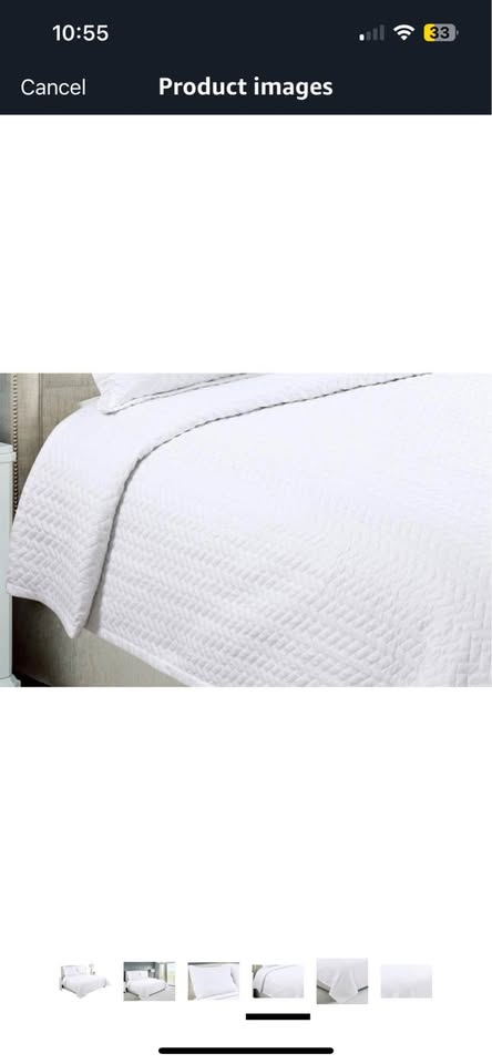 3 Piece Embroidered Quilt Set Queen/Full Size - photo 3
