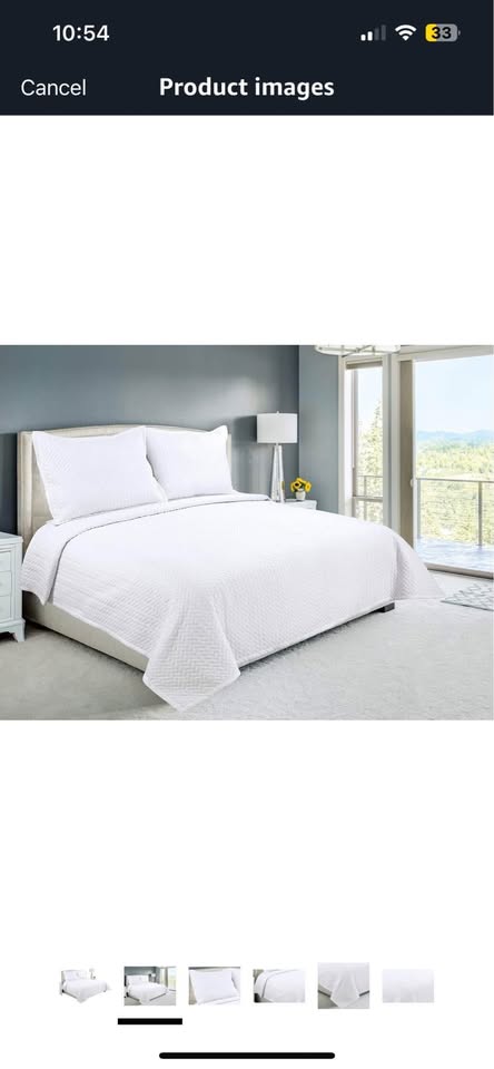 3 Piece Embroidered Quilt Set Queen/Full Size - photo 4