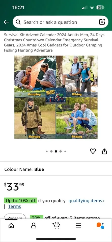 Survival Kit Advent Christmas Calendar image indicator(7)