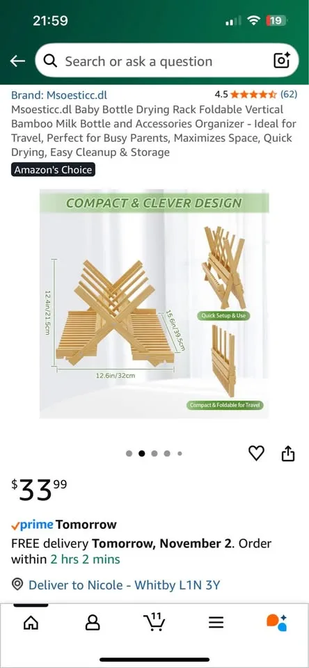 Bottle Drying Rack image indicator(2)