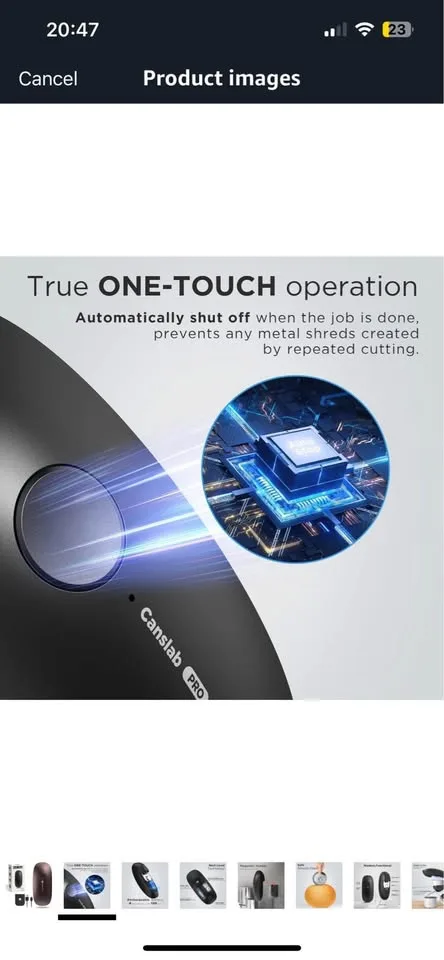 New Electric rechargeable can opener image indicator(2)