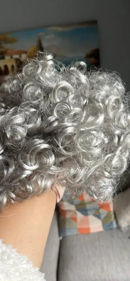 Halloween costume old lady wigs image indicator(2)
