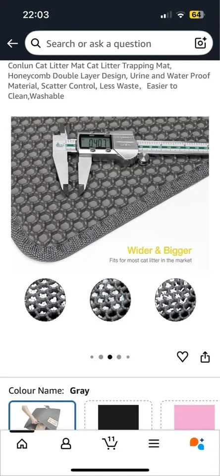 New Cat Litter Mat Cat Litter Trapping Mat image indicator(4)