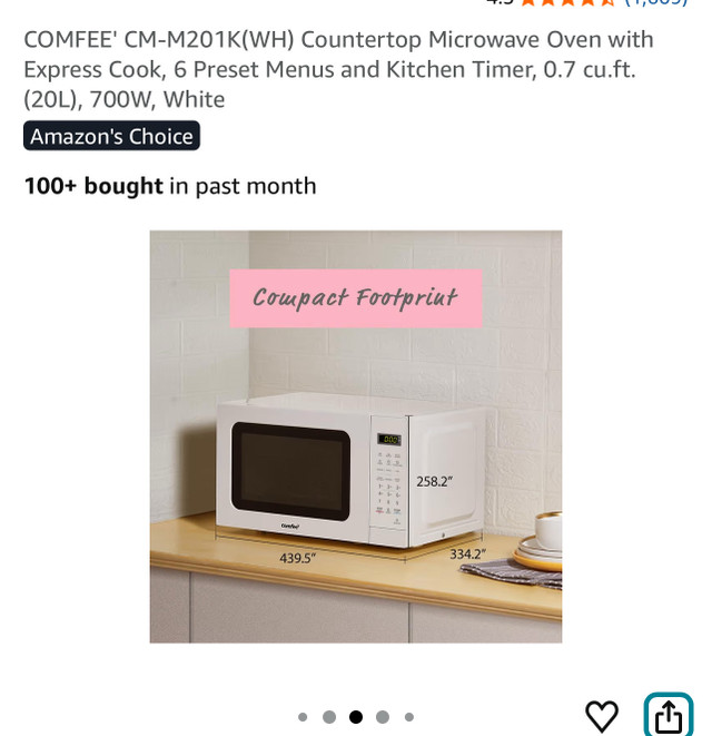 Microwave-Comfee - photo 3