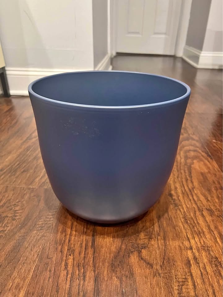 Blue Ceramic Planter