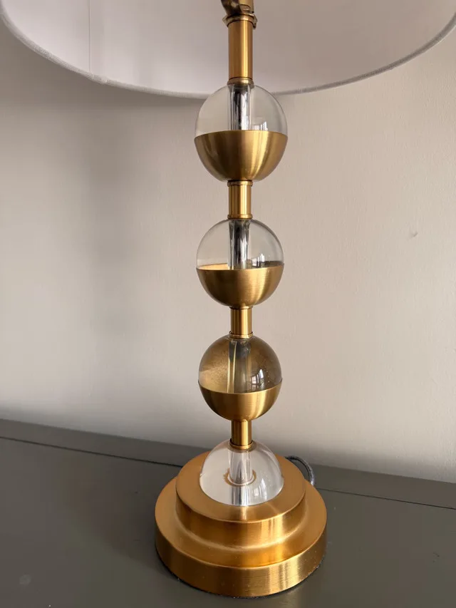 Crystal spheresTable lamp (2 Available) image indicator(2)