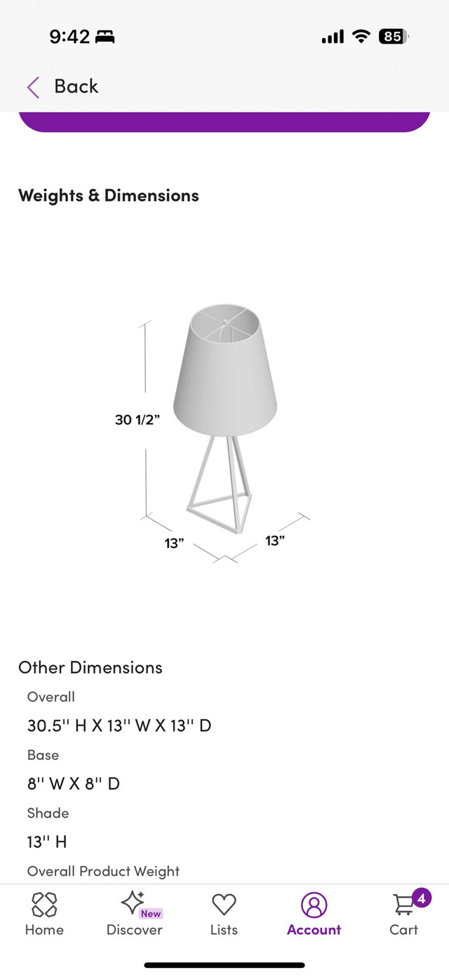 Metal Lamp - photo 3