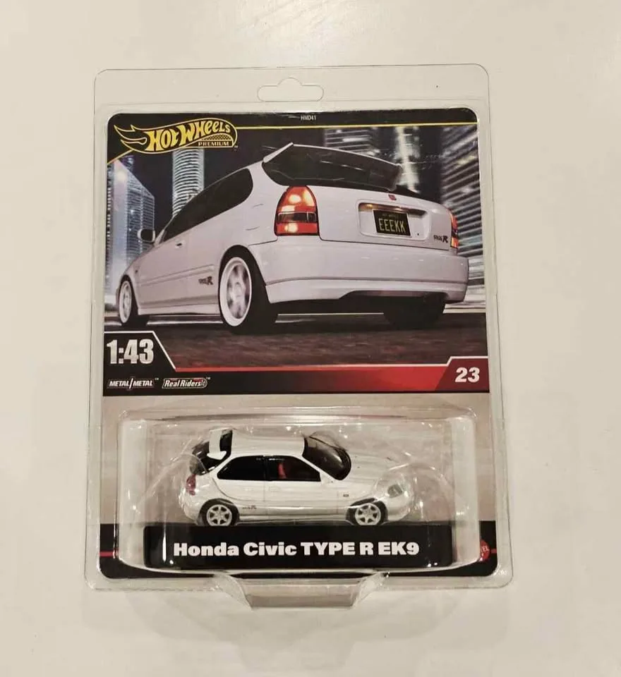 HOT WHEELS 1:43 HONDA CIVIC TYPE R EK9 thumbnail