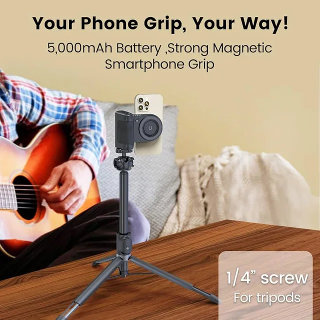 vimitty Magnetic Phone Stand with 5,000mAh image indicator(5)