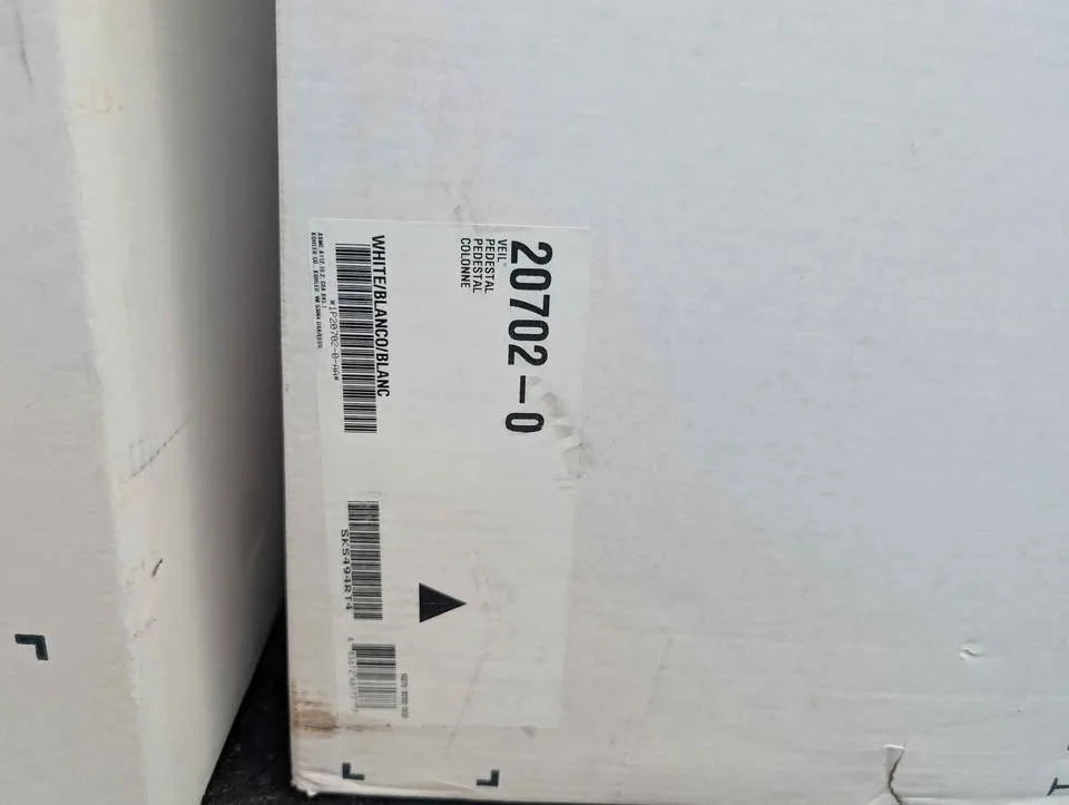 Kohler Veli 16" Round Pedestal Sink - White image indicator(3)