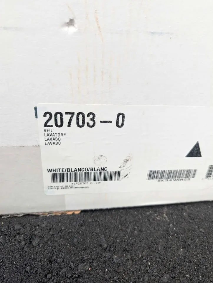 Kohler Veli 16" Round Pedestal Sink - White image indicator(4)