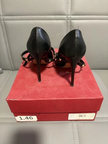 Valentino Womens Rockstud Strappy Stiletto Pumps Size 38 (7.5) - photo 4