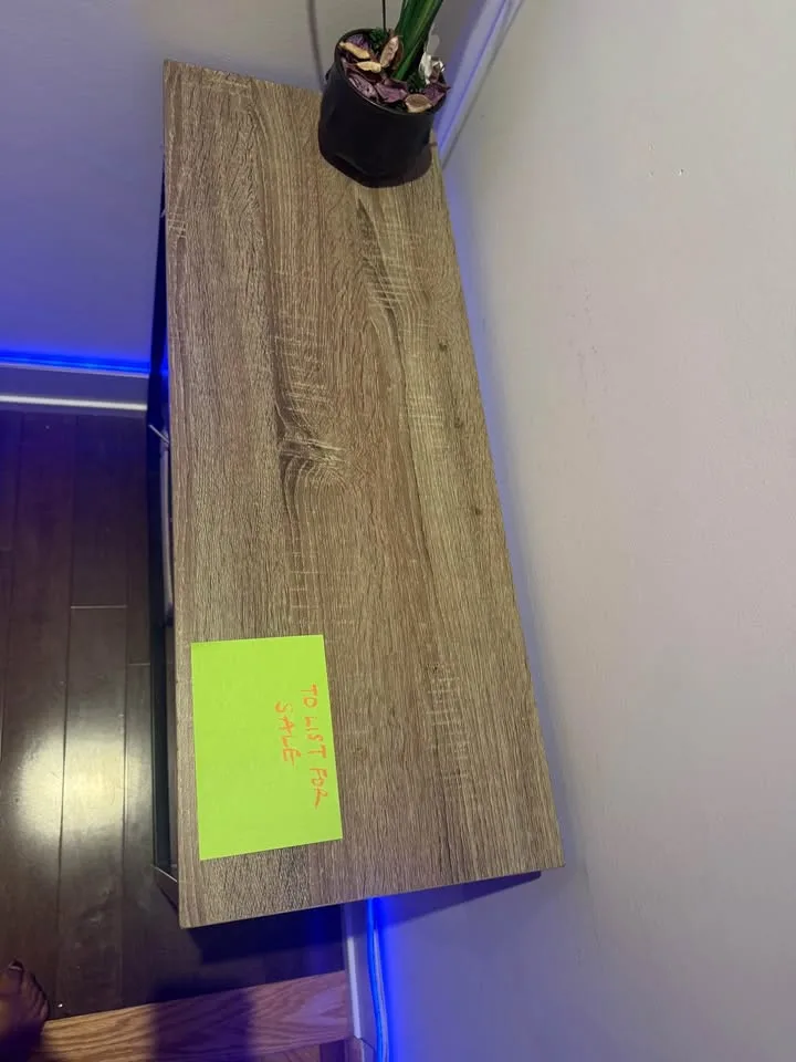 Moving sale: 32” console table image indicator(3)