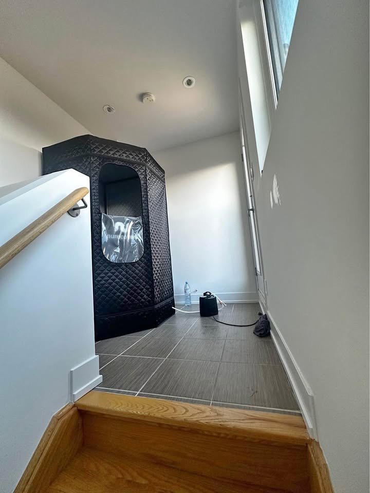 Moving sale: Nurecover portable home sauna for sale
