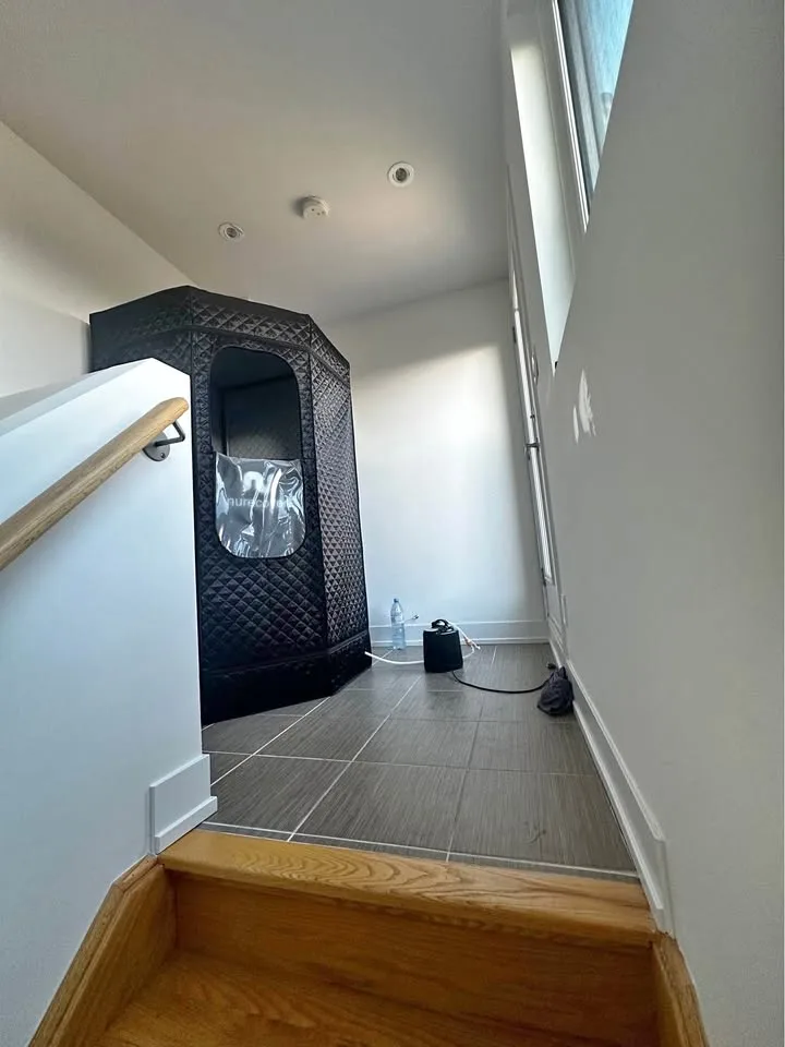 Moving sale: Nurecover portable home sauna for sale