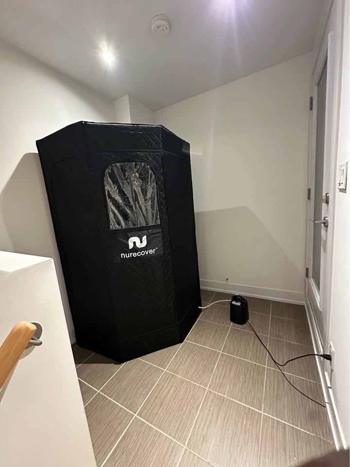 Moving sale: Nurecover portable home sauna for sale - photo 2