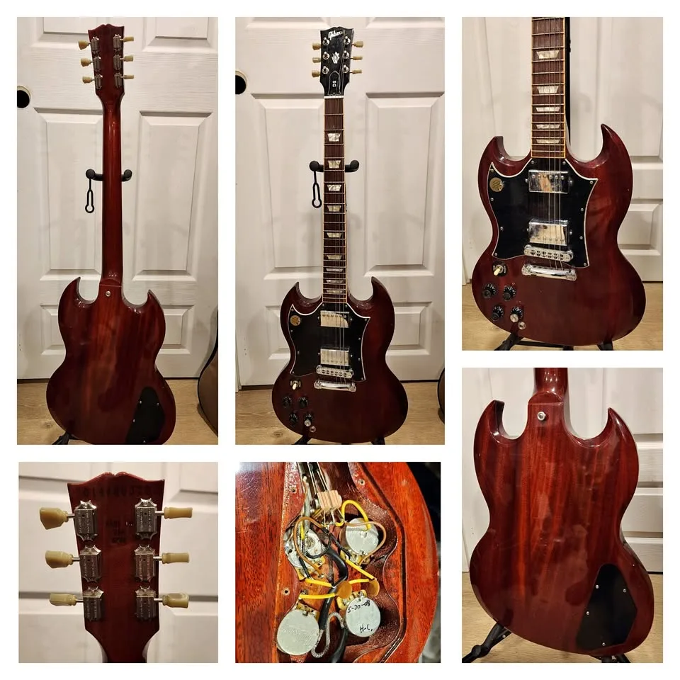 $1800 Gibson Standard SG - 2008 - Left Handed thumbnail