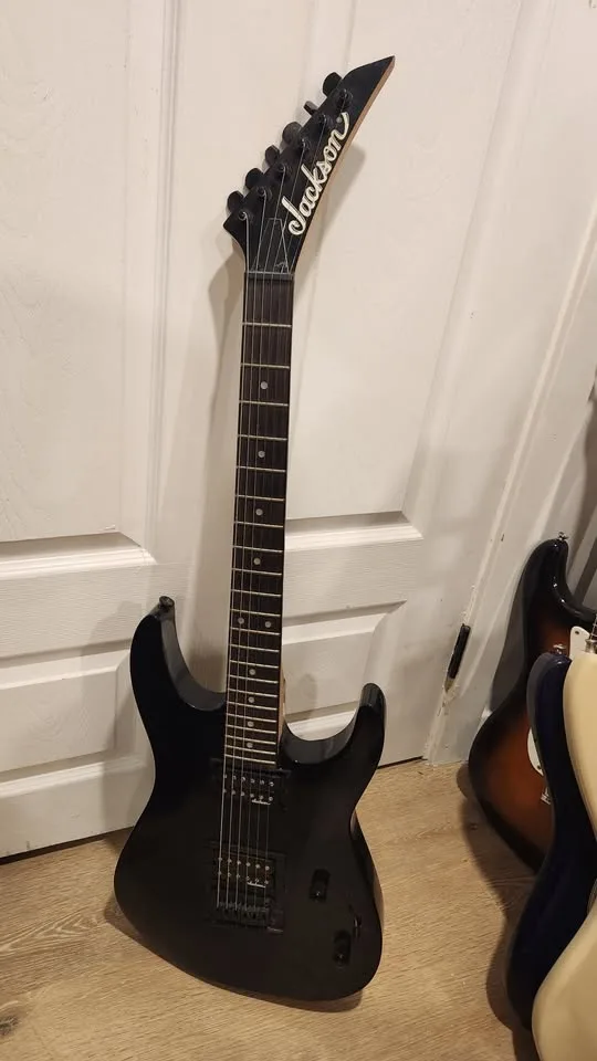 $250 Jackson JS Series Dinky JS12 - Black image indicator(4)