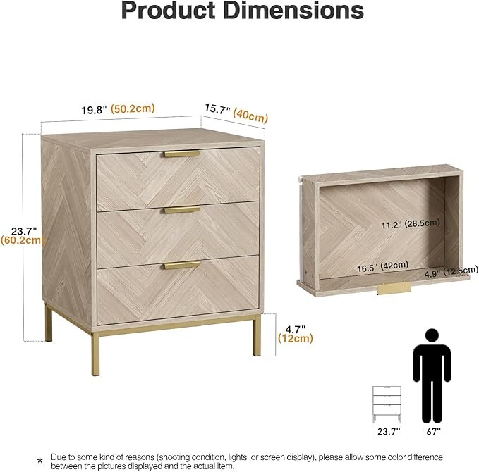 Drawer Nightstand - photo 4