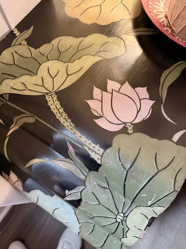 Chinese black lacquer table image indicator(2)