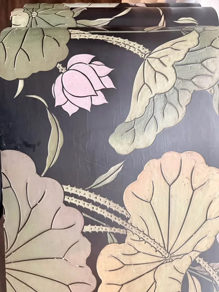 Chinese black lacquer table image indicator(5)