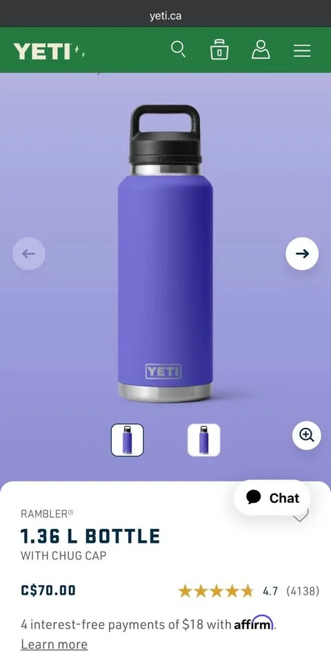 Yeti Rambler 46oz 1.36L image indicator(4)