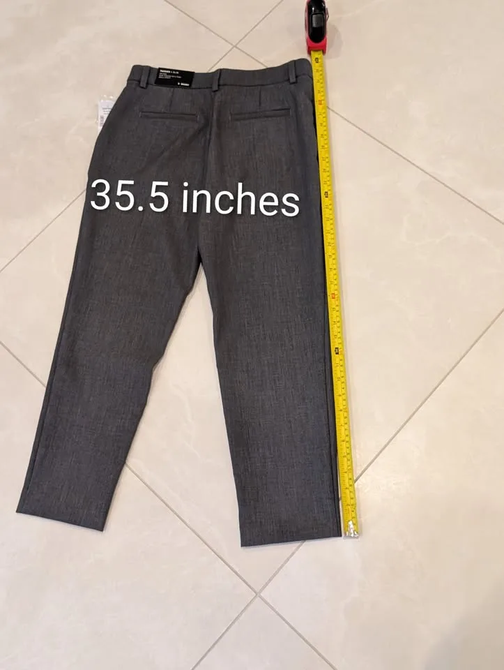 New Ricki's Parker Slim Ankle Pant Size 8 Short Grey image indicator(7)