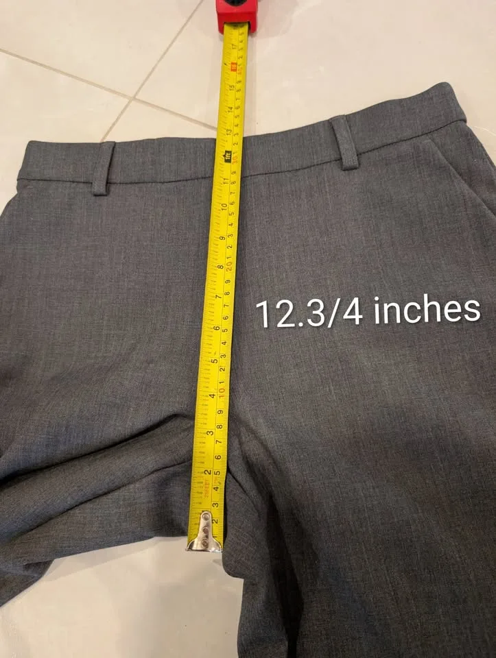 New Ricki's Parker Slim Ankle Pant Size 8 Short Grey image indicator(9)