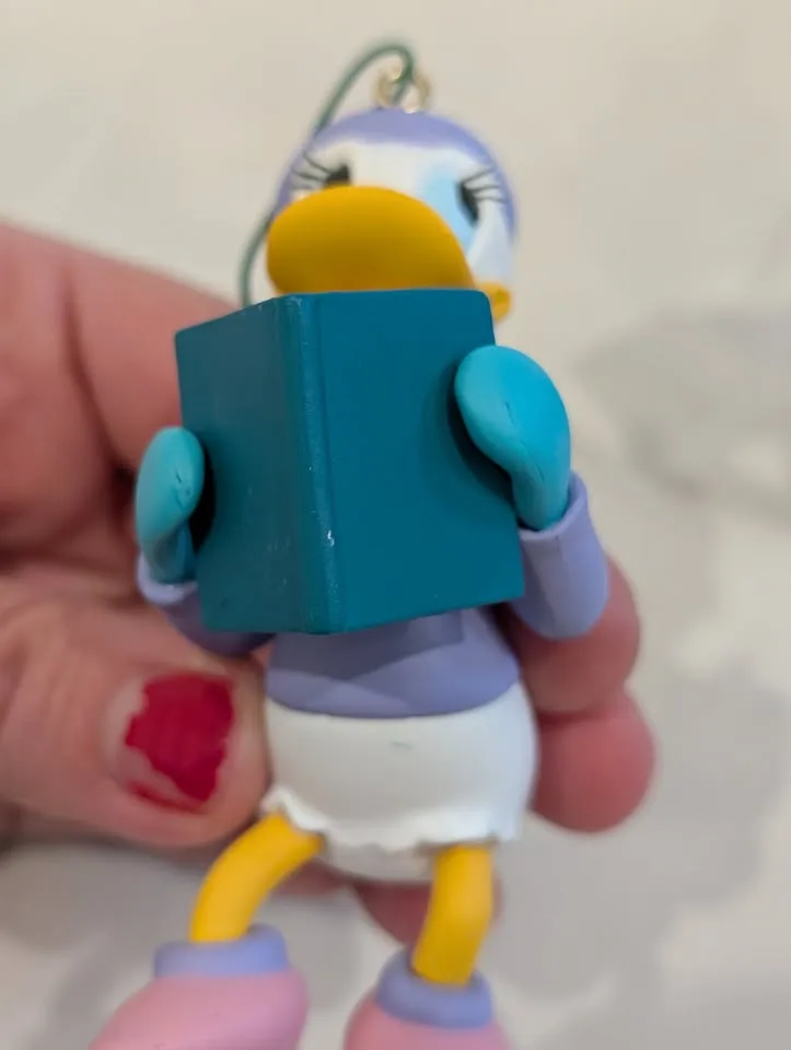 Vintage Daisy Duck Grolier Ornament image indicator(5)