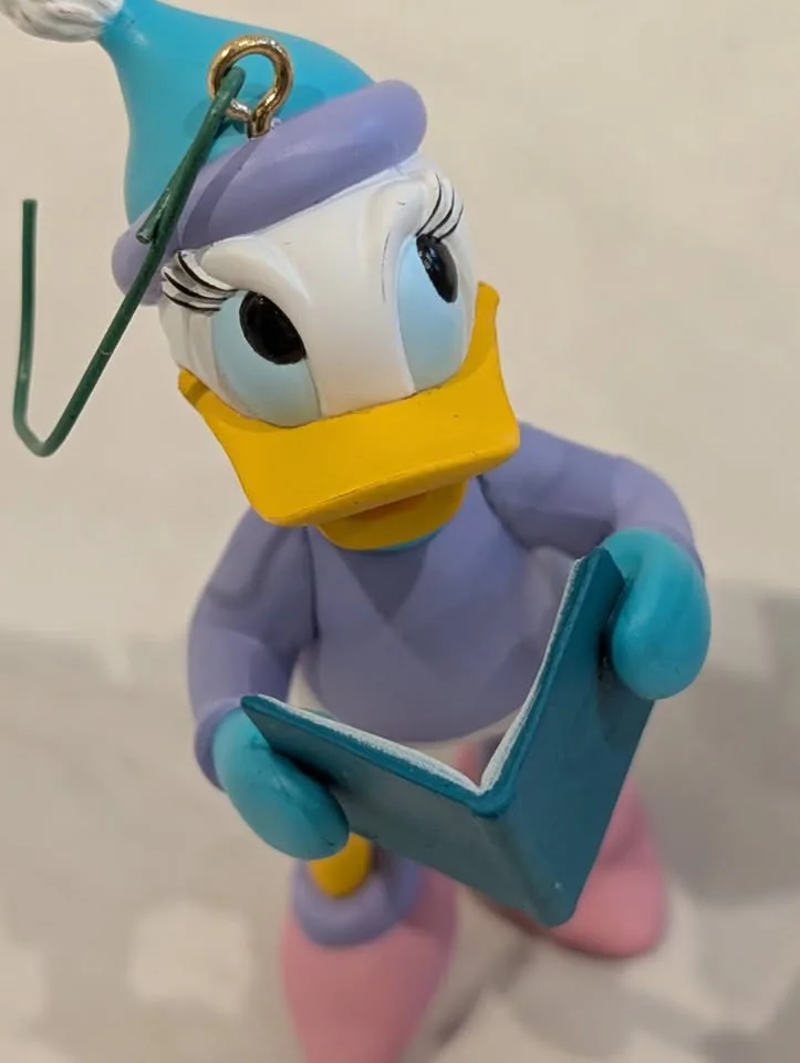 Vintage Daisy Duck Grolier Ornament image indicator(6)