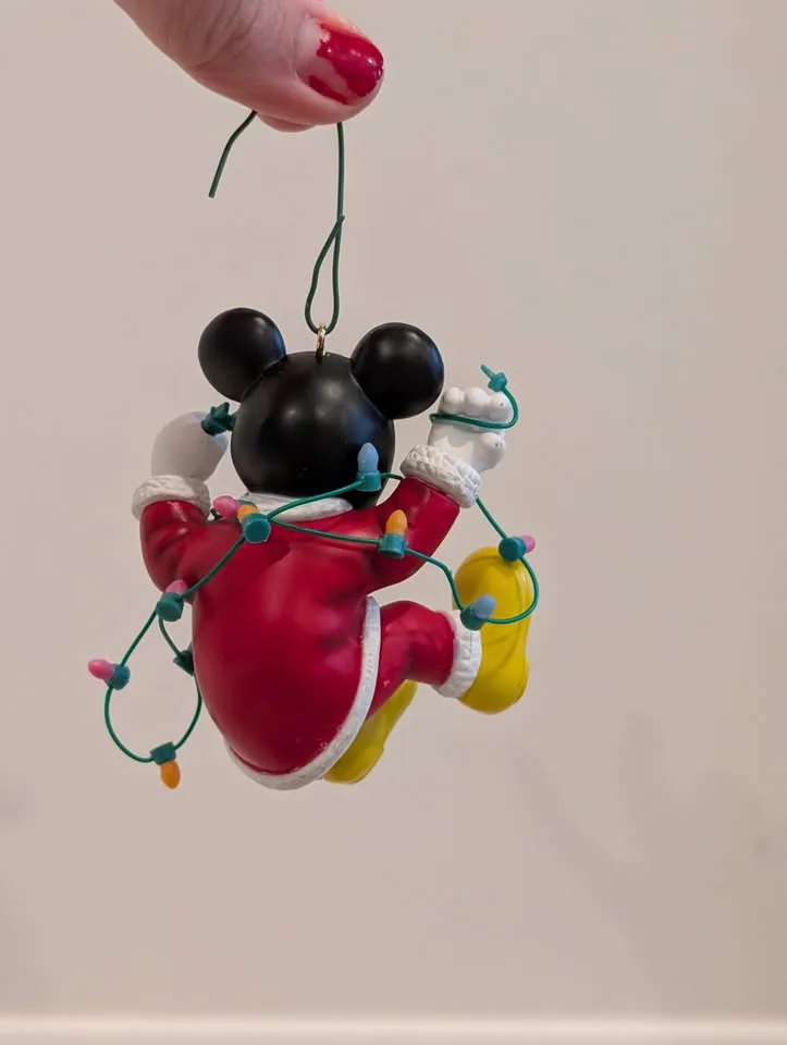 Vintage Disney MICKEY Christmas Magic Ornament image indicator(4)