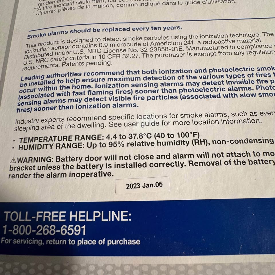 Brand New- Sealed- GARRISONS 2 Pack Smoke Alarms-Batteries Inclu - photo 5