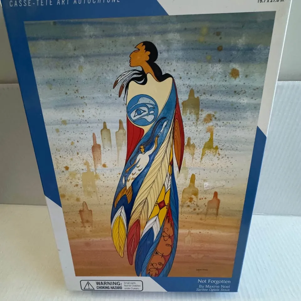 "Not Forgotten" Indigenous Art Puzzle by Maxine Noel. 1000 pcs. image indicator(2)
