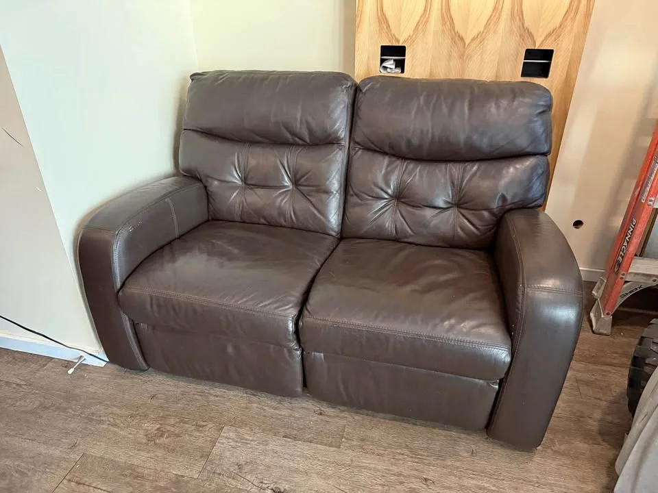 Brown Recliner Sofa – Good Condition thumbnail