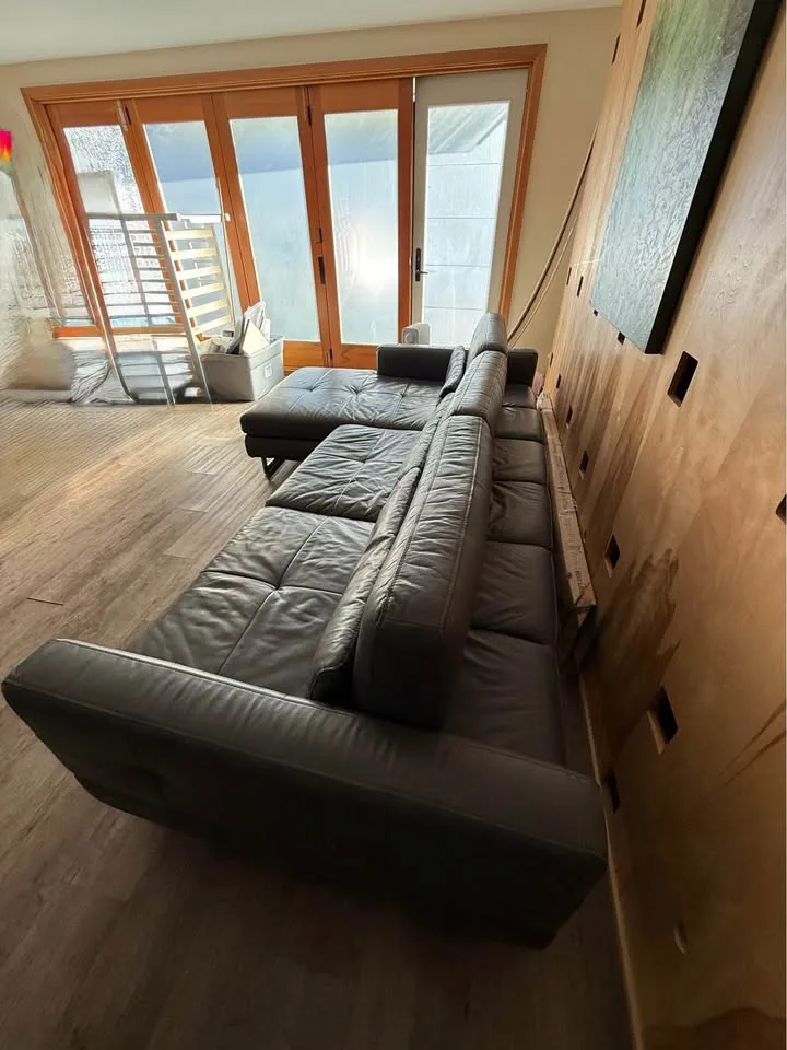 Mobital Real Leather Sectional image indicator(5)