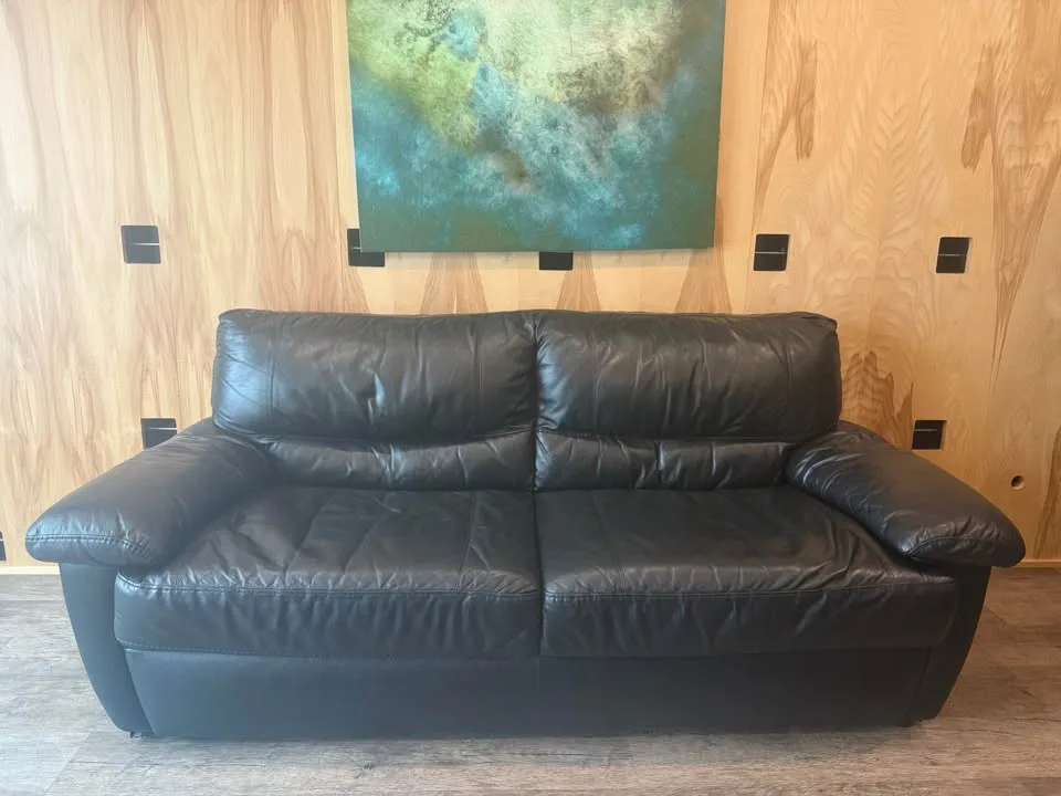 Black Sofa – Perfect for Small Spaces image indicator(2)