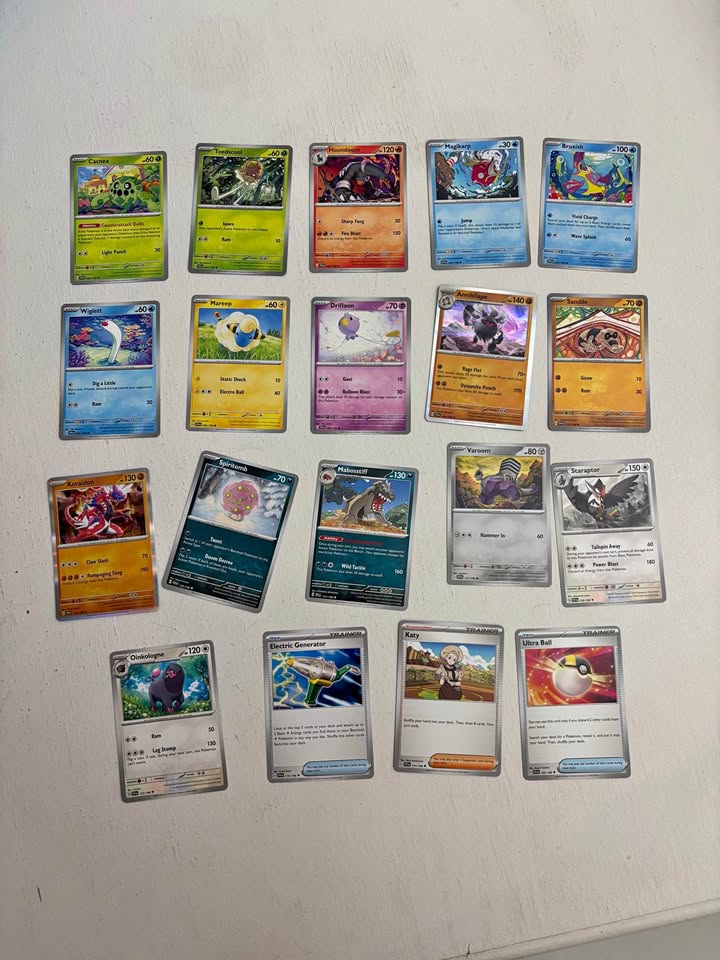Pokémon Trading Cards Scarlet & Violet 19/198 cards