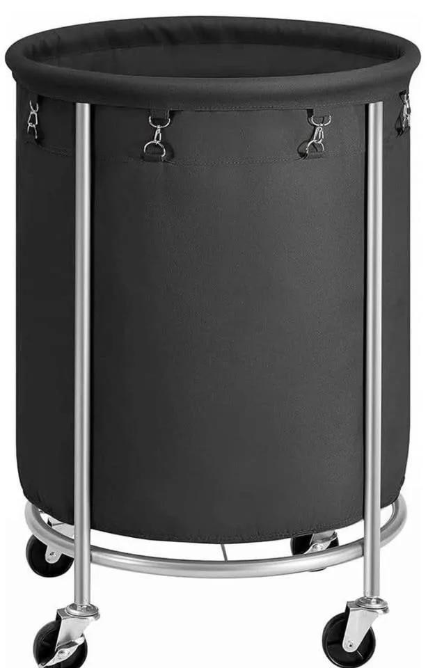 🧺 SONGMICS Rolling Laundry Basket – 50.2-Gallon / 190L | Brand N image indicator(2)