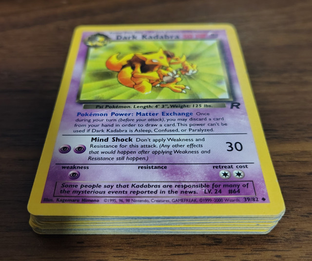 Pokemon Cards Team Rocket Bulk - Common & Uncommon 25 Cards