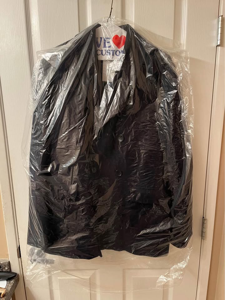(Retail $220+) Ben Sherman Navy Blue Double Breasted Peacoat - photo 2